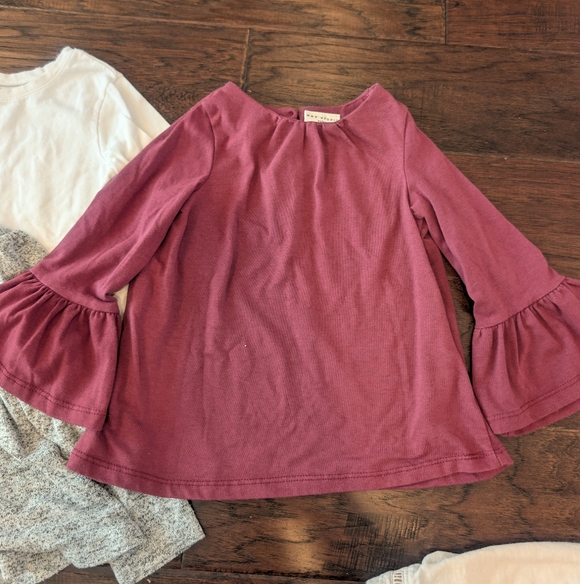 Girls 3t Long Sleeve Tops Bundle Lot Of 4 - Picture 4 of 7